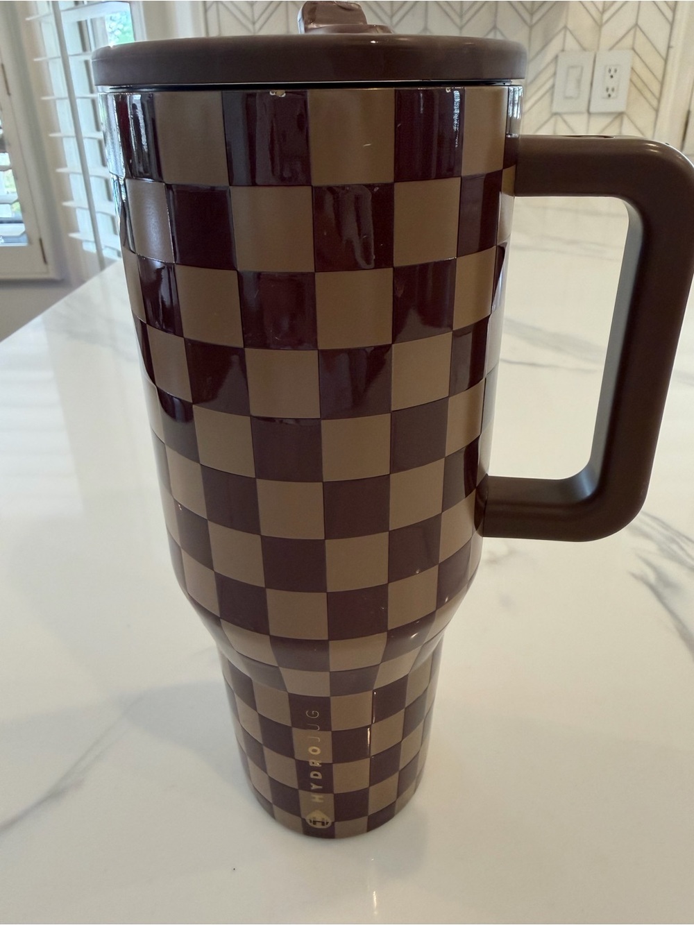HydroJug Traveler 40oz Tumbler - Autumn Checkers Limited Edition